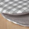 imageKitchenAid Gingham Mini Oven Mitt 2Pack Set Grey 55quotx8quotGray