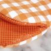 imageKitchenAid Gingham Mini Oven Mitt 2Pack Set Grey 55quotx8quotHoney