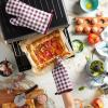 imageKitchenAid Gingham Oven Mitt 2Pack Set Milkshake 7quotx13quotBeet