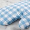 imageKitchenAid Gingham Oven Mitt 2Pack Set Milkshake 7quotx13quotBlue Velvet