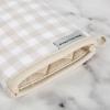 imageKitchenAid Gingham Oven Mitt 2Pack Set Milkshake 7quotx13quotMilkshake