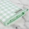 imageKitchenAid Gingham Oven Mitt 2Pack Set Milkshake 7quotx13quotPistachio