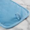 imageKitchenAid Gingham Pot Holder 2Pack Set Beet 7quotx10quotBlue Velvet