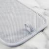 imageKitchenAid Gingham Pot Holder 2Pack Set Beet 7quotx10quotMatte Grey