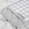 imageKitchenAid Gingham Pot Holder 2Pack Set Beet 7quotx10quotMatte Grey