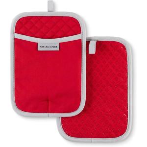 imageKitchenAid Asteroid Pot Holder 2Pack Set Mineral Water 7quotx10quotPassion Red