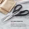 imageKitchenAid All Purpose Kitchen Shears with Protective Sheath Durable Stainless Steel Scissors Dishwasher Safe Soft Grip Comfort Handle 872 Inch PistachioBlack