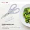 imageKitchenAid All Purpose Kitchen Shears with Protective Sheath Durable Stainless Steel Scissors Dishwasher Safe Soft Grip Comfort Handle 872 Inch RedLavendar Cream