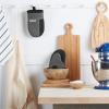 imageKitchenAid Beacon TwoTone NonSlip Mini Oven Mitt Set NavyInk 55quotx8quot 2 PieceContour SilverOnyx Black