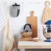 imageKitchenAid Beacon TwoTone NonSlip Mini Oven Mitt Set NavyInk 55quotx8quot 2 PieceCool GreyFrost Grey