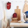 imageKitchenAid Beacon TwoTone NonSlip Mini Oven Mitt Set NavyInk 55quotx8quot 2 PieceSmoked Paprika