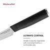 imageKitchenAid Classic 12 Piece Knife Block Set with Built in Knife Sharpener High Carbon Japanese Stainless Steel Kitchen Knives Sharp Kitchen Knife Set with Block Rubberwood35Inch Serrated Paring Knife
