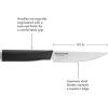 imageKitchenAid Classic 12 Piece Knife Block Set with Built in Knife Sharpener High Carbon Japanese Stainless Steel Kitchen Knives Sharp Kitchen Knife Set with Block Rubberwood6Piece Steak Knife Set