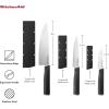 imageKitchenAid Classic 12 Piece Knife Block Set with Built in Knife Sharpener High Carbon Japanese Stainless Steel Kitchen Knives Sharp Kitchen Knife Set with Block Rubberwood3Piece Chef Knife Set