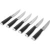 imageKitchenAid Classic 12 Piece Knife Block Set with Built in Knife Sharpener High Carbon Japanese Stainless Steel Kitchen Knives Sharp Kitchen Knife Set with Block Rubberwood6Piece Steak Knife Set