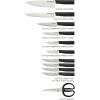 imageKitchenAid Classic 12 Piece Knife Block Set with Built in Knife Sharpener High Carbon Japanese Stainless Steel Kitchen Knives Sharp Kitchen Knife Set with Block Rubberwood12Piece Block Set