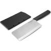 imageKitchenAid Classic 12 Piece Knife Block Set with Built in Knife Sharpener High Carbon Japanese Stainless Steel Kitchen Knives Sharp Kitchen Knife Set with Block Rubberwood6Inch Cleaver Knife