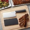 imageKitchenAid Classic 12 Piece Knife Block Set with Built in Knife Sharpener High Carbon Japanese Stainless Steel Kitchen Knives Sharp Kitchen Knife Set with Block Rubberwood6Inch Cleaver Knife