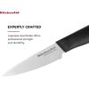 imageKitchenAid Classic 12 Piece Knife Block Set with Built in Knife Sharpener High Carbon Japanese Stainless Steel Kitchen Knives Sharp Kitchen Knife Set with Block Rubberwood35Inch Serrated Paring Knife