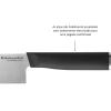 imageKitchenAid Classic 12 Piece Knife Block Set with Built in Knife Sharpener High Carbon Japanese Stainless Steel Kitchen Knives Sharp Kitchen Knife Set with Block Rubberwood6Inch Cleaver Knife
