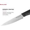 imageKitchenAid Classic 12 Piece Knife Block Set with Built in Knife Sharpener High Carbon Japanese Stainless Steel Kitchen Knives Sharp Kitchen Knife Set with Block Rubberwood45Inch FineEdge Utility Knife