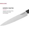 imageKitchenAid Classic 12 Piece Knife Block Set with Built in Knife Sharpener High Carbon Japanese Stainless Steel Kitchen Knives Sharp Kitchen Knife Set with Block Rubberwood8Inch Slicing Knife