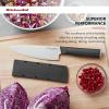 imageKitchenAid Classic 12 Piece Knife Block Set with Built in Knife Sharpener High Carbon Japanese Stainless Steel Kitchen Knives Sharp Kitchen Knife Set with Block Rubberwood6Inch Chef Knife