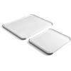 imageKitchenAid Classic Nonslip 2 Piece Plastic Cutting Board Set of 2 White