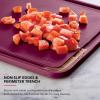 imageKitchenAid Classic Plastic Cutting Board with Perimeter Trench and Non Slip Edges Dishwasher Safe 12 x 18 inch BeetrootBeetroot