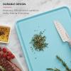 imageKitchenAid Classic Plastic Cutting Board with Perimeter Trench and Non Slip Edges Dishwasher Safe 12 x 18 inch BeetrootBlue