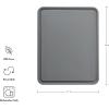 imageKitchenAid Classic Plastic Cutting Board with Perimeter Trench and Non Slip Edges Dishwasher Safe 12 x 18 inch BeetrootGray