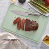 imageKitchenAid Classic Plastic Cutting Board with Perimeter Trench and Non Slip Edges Dishwasher Safe 12 x 18 inch BeetrootGreen