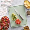 imageKitchenAid Classic Plastic Cutting Board with Perimeter Trench and Non Slip Edges Dishwasher Safe 12 x 18 inch BeetrootGreen