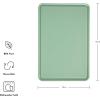 imageKitchenAid Classic Plastic Cutting Board with Perimeter Trench and Non Slip Edges Dishwasher Safe 12 x 18 inch BeetrootGreen