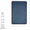 imageKitchenAid Classic Plastic Cutting Board with Perimeter Trench and Non Slip Edges Dishwasher Safe 12 x 18 inch BeetrootInk Blue