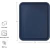 imageKitchenAid Classic Plastic Cutting Board with Perimeter Trench and Non Slip Edges Dishwasher Safe 12 x 18 inch BeetrootInk Blue