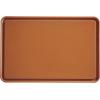 imageKitchenAid Classic Plastic Cutting Board with Perimeter Trench and Non Slip Edges Dishwasher Safe 12 x 18 inch BeetrootScorched Orange