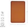 imageKitchenAid Classic Plastic Cutting Board with Perimeter Trench and Non Slip Edges Dishwasher Safe 12 x 18 inch BeetrootScorched Orange