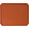 imageKitchenAid Classic Plastic Cutting Board with Perimeter Trench and Non Slip Edges Dishwasher Safe 12 x 18 inch BeetrootScorched Orange