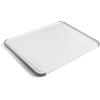 imageKitchenAid Classic Plastic Cutting Board with Perimeter Trench and Non Slip Edges Dishwasher Safe 12 x 18 inch BeetrootWhiteGray