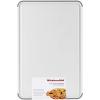 imageKitchenAid Classic Plastic Cutting Board with Perimeter Trench and Non Slip Edges Dishwasher Safe 12 x 18 inch BeetrootWhiteGray