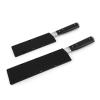 imageKitchenAid Gourmet 4 Piece Forged Triple Rivet Steak Knife Set High Carbon Japanese Steel Sharp Kitchen Knife Set 45 inch Black2Piece Santoku Set