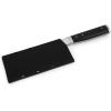 imageKitchenAid Gourmet 4 Piece Forged Triple Rivet Steak Knife Set High Carbon Japanese Steel Sharp Kitchen Knife Set 45 inch Black6Inch Cleaver Knife