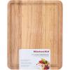 imageKitchenAid Gourmet Cutting Board with NonSlip feet and Recessed Handles Thick Chopping Board with EdgeGrain Design Charcuterie Board 12x16inch Birchwood Natural10L x 81W