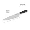 imageKitchenAid Gourmet Forged Triple Rivet Chef Knife with CustomFit Blade Cover 8inch Sharp Kitchen Knife HighCarbon Japanese Stainless Steel Blade BlackBlack
