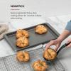 imageKitchenAid Nonstick Aluminized Steel Baking Sheet 123X10in SilverContour Silver