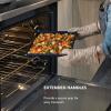 imageKitchenAid Nonstick Aluminized Steel Baking Sheet 123X10in SilverInk Blue