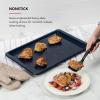 imageKitchenAid Nonstick Aluminized Steel Baking Sheet 123X10in SilverInk Blue