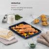 imageKitchenAid Nonstick Aluminized Steel Baking Sheet 123X10in SilverInk Blue