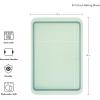 imageKitchenAid Nonstick Aluminized Steel Baking Sheet 123X10in SilverPistachio